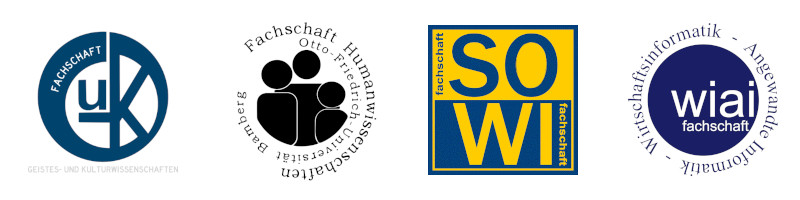 Logos der vier Fachschaften